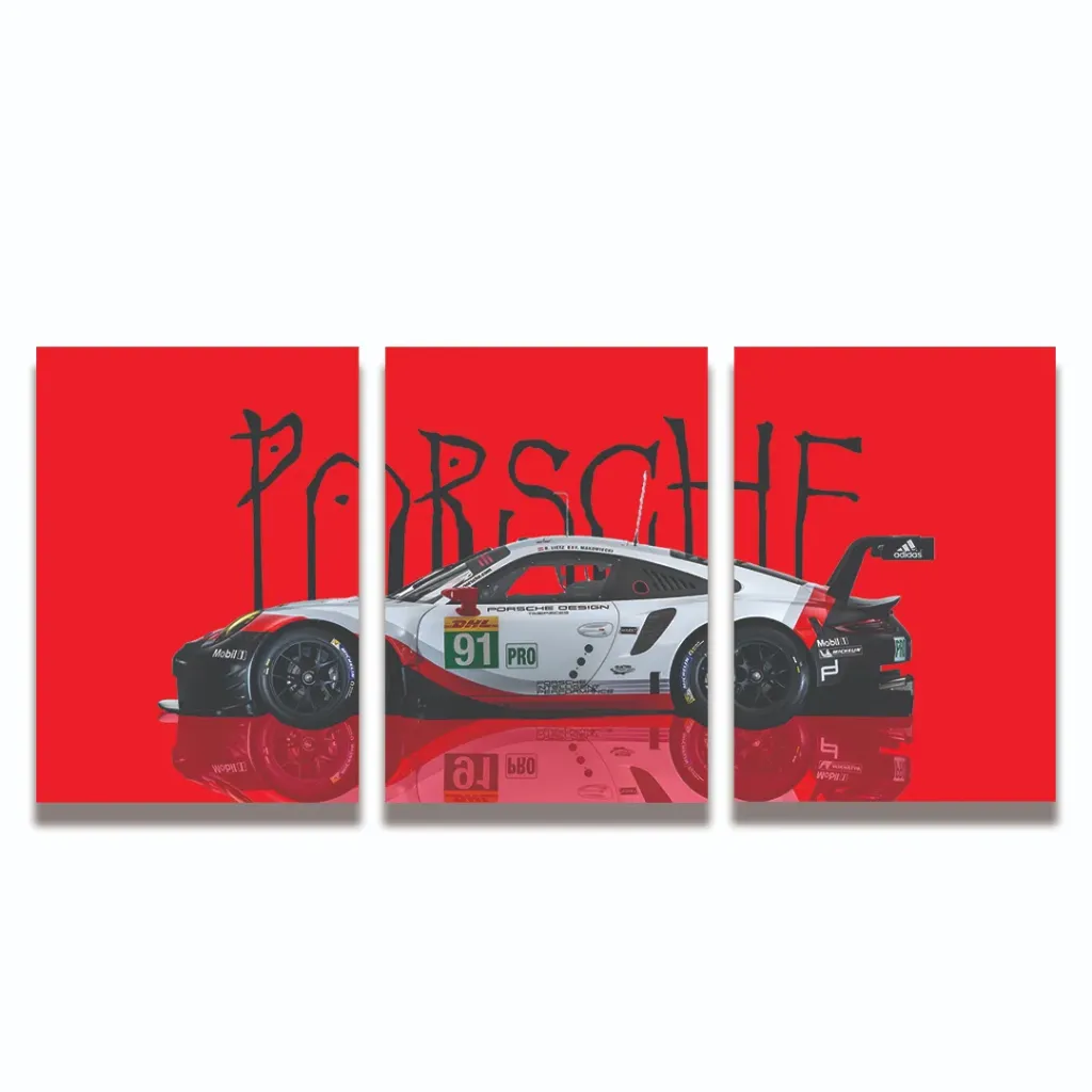 Porsche 3 poster