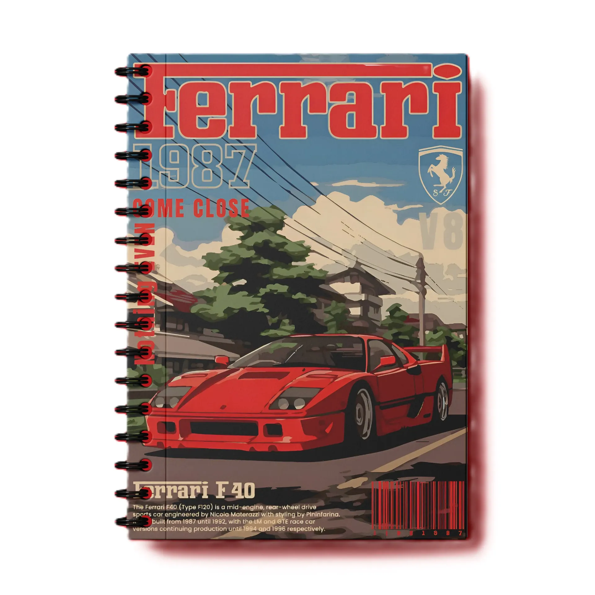 Ferrari f40 (Unruled)