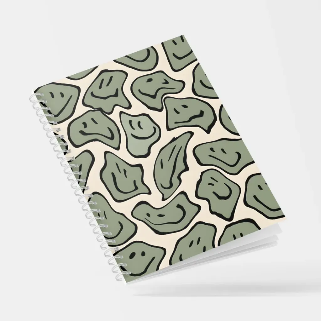 Green Smiley Planner